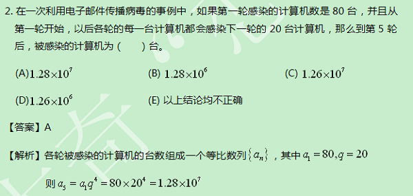 【太奇MBA 2014年9月4日】MBA数学每日一练 解析